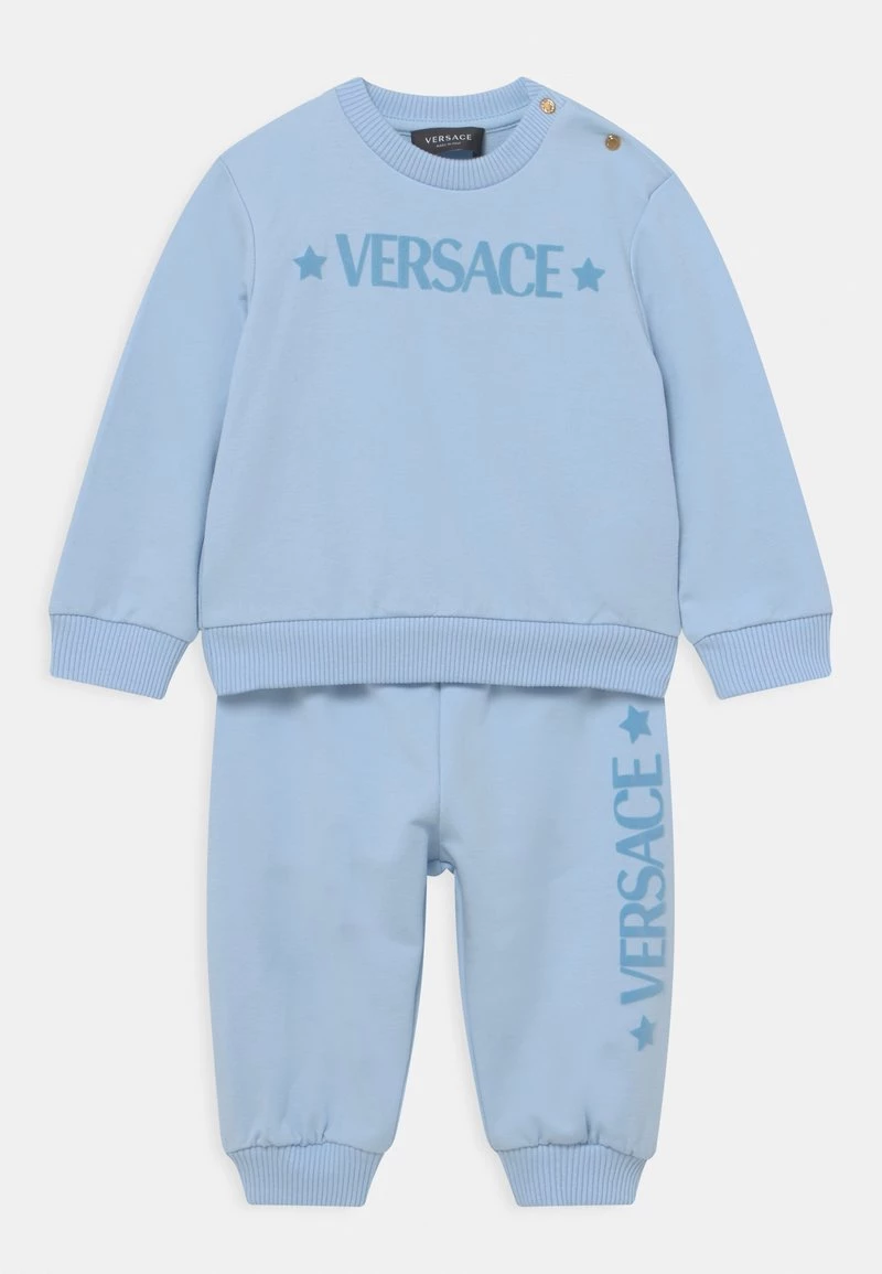 Versace SET UNISEX Survêtement Baby Blue/bianco 1 Versace SET UNISEX Survêtement Baby Blue/bianco
