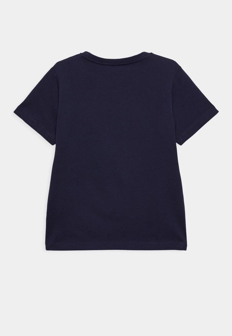 Versace LOGO UNISEX T Shirt Imprimé Navy/bianco 2 Versace LOGO UNISEX T Shirt Imprimé Navy/bianco – Image 2