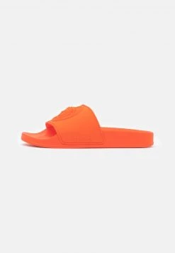Versace SLIDES UNISEX Mules Neon Orange