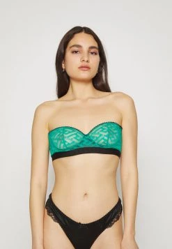 Versace BALCONETTE BRA Soutien Gorge à Balconnet Turquoise Femme -Versace Soldes 2022 7e492244391e4f1c93b9717822a8a892