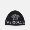 Versace MEDUSA HAT UNISEX Bonnet Nero/bianco