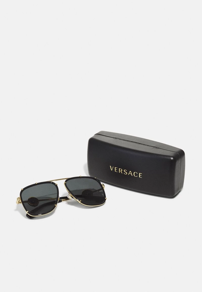 Versace UNISEX Lunettes De Soleil Black 5 Versace UNISEX Lunettes De Soleil Black – Image 5