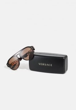 Versace UNISEX Lunettes De Soleil Brown -Versace Soldes 2022 7f9c4330f59f4ca4aed0095b55ee6463