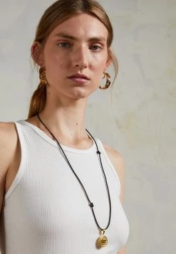 Versace Collier Black Femme -Versace Soldes 2022 80a8a8963b354c23b68919dd3bd91827