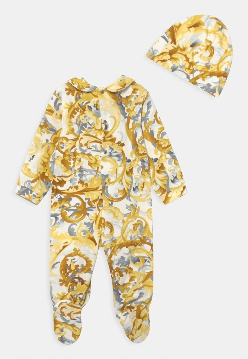 Versace UNISEX Grenouillère Bianco/oro 2 Versace UNISEX Grenouillère Bianco/oro â Image 2