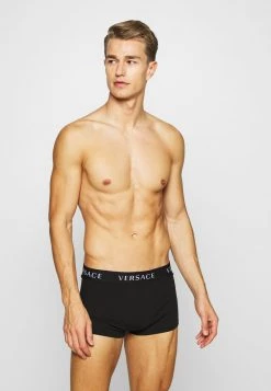 Versace PARIGAMBA BASSO INTIMO UOMO 2 PACK Shorty Nero Homme