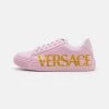 Versace Enfant Baskets Basses Light Pink/oro