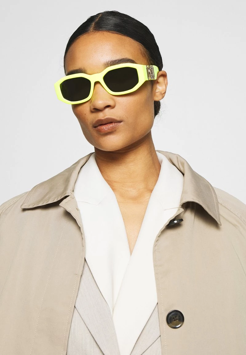 VERSACE BIGGIE UNISEX Lunettes De Soleil Yellow 4 VERSACE BIGGIE UNISEX Lunettes De Soleil Yellow – Image 4