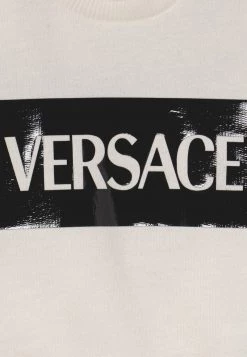 Versace LOGO UNISEX Sweatshirt Bianco/nero -Versace Soldes 2022 8846376b712048c3a687c0b7f59a4756