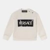 Versace LOGO UNISEX Sweatshirt Bianco/nero