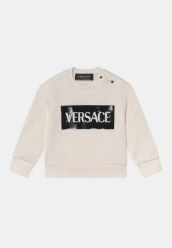 Versace LOGO UNISEX Sweatshirt Bianco/nero