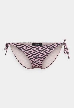 Versace TIE SIDE Bas De Bikini Candy/black Femme