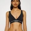 Versace Femme Soutien Gorge Triangle Black