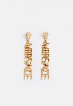 Versace Boucles D'oreilles Gold Coloured Femme