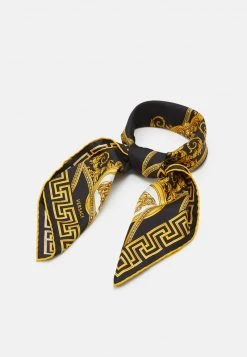 Versace UNISEX Foulard Black/gold Coloured