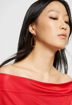 Versace Femme Boucles D'oreilles Gold Coloured -Versace Soldes 2022 92c25e455c454b518e82cc5ed90af0d2