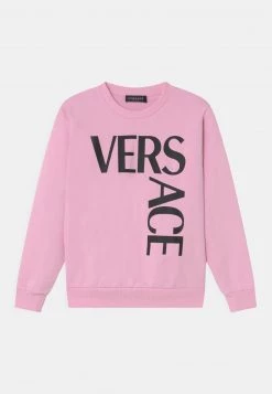Versace LOGO UNISEX Sweatshirt Candy/nero