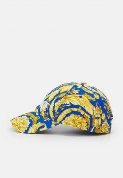 Versace UNISEX Casquette Blue/gold -Versace Soldes 2022 942cdee875da479fafa4b9963d90eb7f