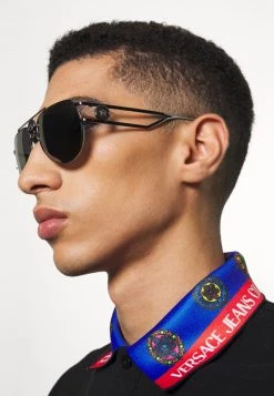 Versace UNISEX Lunettes De Soleil Gunmetal