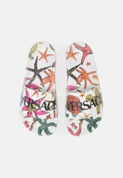 Versace Mules White/multicolor Enfant -Versace Soldes 2022 95c1f92ebbe04debb113c38195db7362