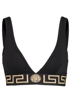 Versace BRA Soutien Gorge Triangle Nero Femme -Versace Soldes 2022 96b79f155db2417482dd9df75acfc468