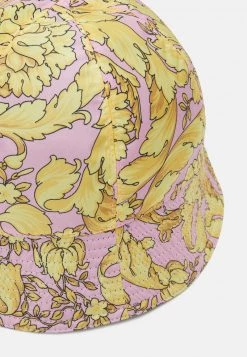 Versace UNISEX Chapeau Pink/gold Coloured -Versace Soldes 2022 96fb075c4685479a9180595f35f4fd94