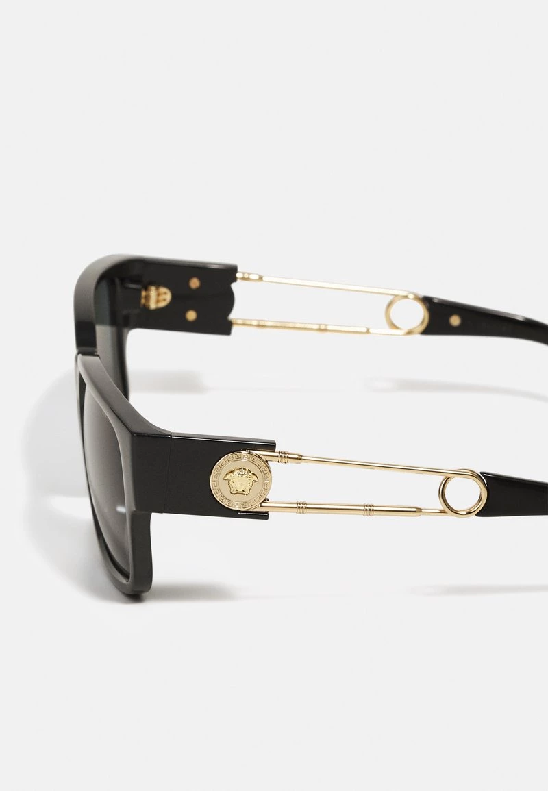 Versace UNISEX Lunettes De Soleil Black 4 Versace UNISEX Lunettes De Soleil Black – Image 4