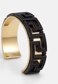 Versace Unisex FASHION JEWELRY Bracelet Black/gold Coloured -Versace Soldes 2022 98fca0f6c0f34bb7bac73977f99f771f