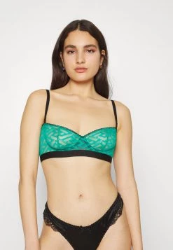 Versace BALCONETTE BRA Soutien Gorge à Balconnet Turquoise Femme