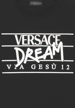 Versace LOGO UNISEX T Shirt Imprimé Nero/bianco -Versace Soldes 2022 9beb4287fc974a45bfa72bdfc183e46f