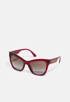 Versace Lunettes De Soleil Transparent Red Femme