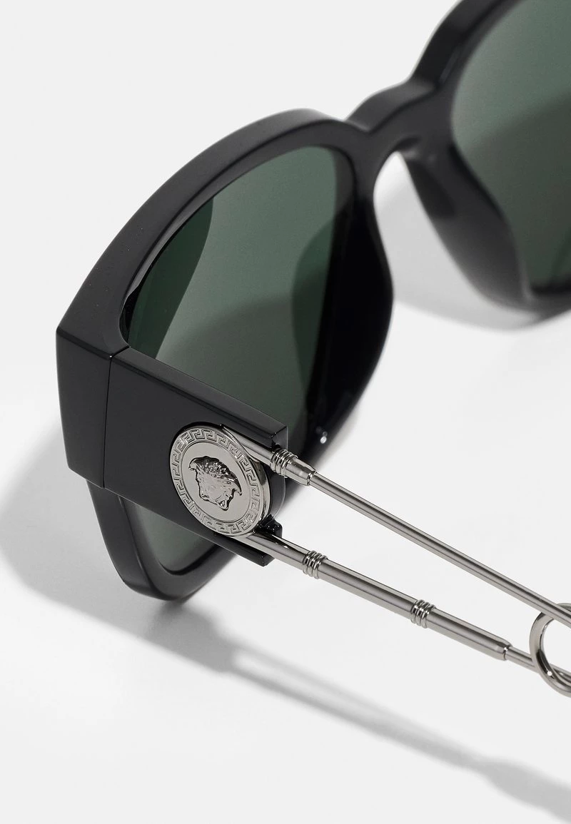 Versace UNISEX Lunettes De Soleil Black 4 Versace UNISEX Lunettes De Soleil Black – Image 4