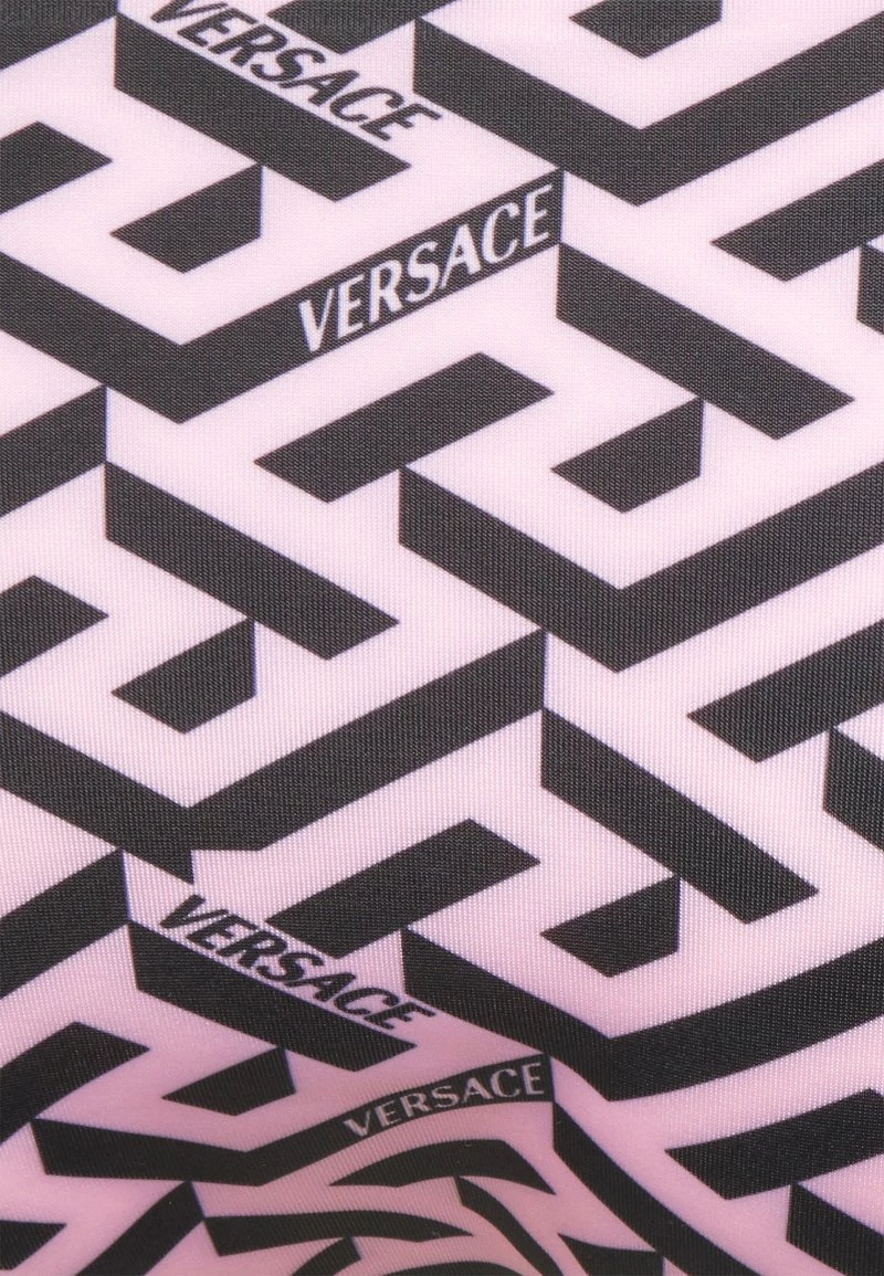 Versace TIE SIDE Bas De Bikini Candy/black Femme 3 Versace TIE SIDE Bas De Bikini Candy/black Femme – Image 3