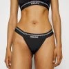 Versace THONG String Black Femme