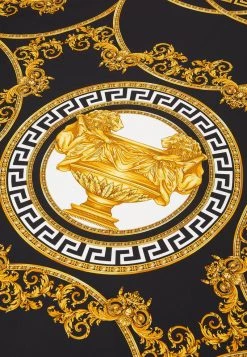 Versace UNISEX Foulard Black -Versace Soldes 2022 a6cd5797f7aa4ee791629de1fd2f6394