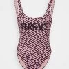 Versace Femme SWIMSUIT Maillot De Bain Candy/black