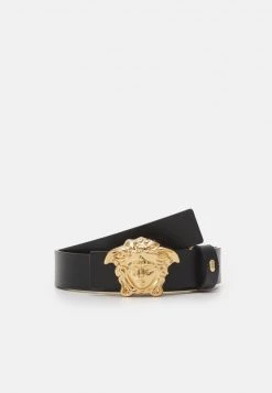 Versace CINTURA MEDUSA REVERSIBILE UNISEX Ceinture Nero/ora -Versace Soldes 2022 ab3d3c33a9724185903b45c52840ba14