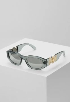 VERSACE BIGGIE UNISEX Lunettes De Soleil Transparent Grey
