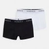 Versace Enfant UNDERWEAR BI PACK ESSENTIAL STRETCH Caleçon Bianco+nero