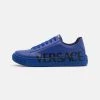 Versace UNISEX Baskets Basses Blu Navy