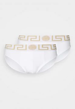 Versace BASSO INTIMO UOMO 2 PACK Slip White Homme