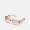 Versace Femme Lunettes De Soleil Transparent Pink