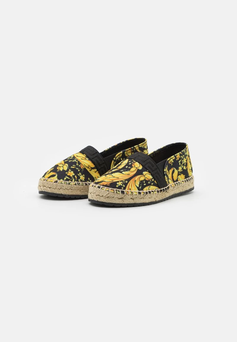 Versace UNISEX Espadrilles Black/gold 2 Versace UNISEX Espadrilles Black/gold – Image 2