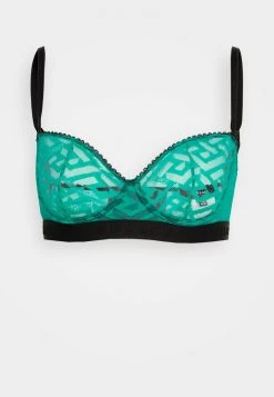 Versace BALCONETTE BRA Soutien Gorge à Balconnet Turquoise Femme -Versace Soldes 2022 b3fb30e2655b445aa0a60e562aa03961
