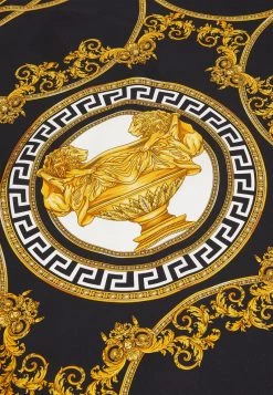 Versace UNISEX Foulard Black/gold Coloured -Versace Soldes 2022 b4807c425fb94e96b77c5fd6ec9fda2c