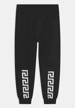 Versace LOGO GRECA UNISEX Pantalon De Survêtement Nero/bianco