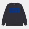 Versace LOGO UNISEX Sweatshirt Navy/bluette