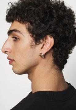 Versace CRYSTAL MEDUSA EARRINGS UNISEX Collier Oro