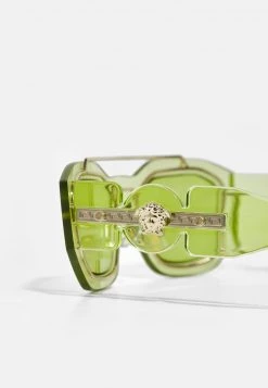 Versace UNISEX Lunettes De Soleil Transparent Light Green -Versace Soldes 2022 bc2a3033229342ba84958243f7e3968a