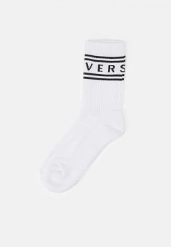 Versace Unisex SOCKS Chaussettes White